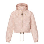 Louis Vuitton Inverted Mahina Monogram Hooded Jacket 1AFME3