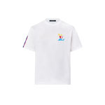 Louis Vuitton Graphic Cotton T-Shirt 1AFVUV