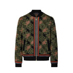 Louis Vuitton Jacquard Wool Bomber Blouson 1AFXSA