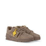 Louis Vuitton Trainer Sneaker in Taupe Brown 1AH618