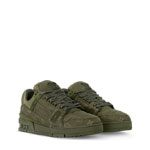 Louis Vuitton Trainer Sneaker in Khaki Green 1AHA05
