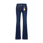 Louis Vuitton Straight-Cut Washed Denim Jeans 1AHYKK