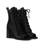 Louis Vuitton Berlin Open Toe Ankle Boot in Black 1AIBRU