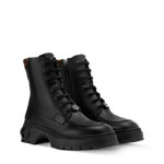 Louis Vuitton Squad Lace-up Ankle Boot in Black 1AICA2