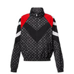 Louis Vuitton Monogram Printed Nylon Tracksuit Top 1AILQ4