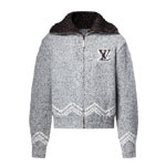 Louis Vuitton Zippered Knitted Blouson 1AIMD0