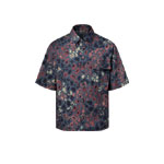 Louis Vuitton Printed Short-Sleeved Workwear Shirt 1AIMGQ