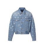 Louis Vuitton Sequin Signature Denim Jacket 1AIQYL