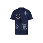 Louis Vuitton Monogram Short-Sleeved Knitted Crewneck 1AJBW9