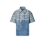 Louis Vuitton Denim Short-Sleeved Shirt 1AJC88
