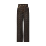 Louis Vuitton Monogram Straight-Cut Jeans 1AJDQP