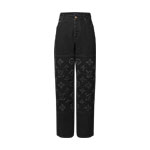 Louis Vuitton Monogram Destroy Denim Pants 1AJDVN