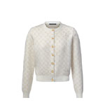 Louis Vuitton Monogram Brushed Knit Cardigan 1AJFRU