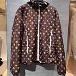 Louis Vuitton Monogram Printed Nylon Windbreaker 1AJRGW