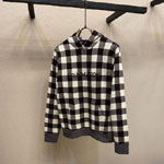 Louis Vuitton Damier Jacquard Hoodie 1AJRKD