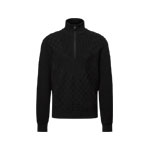 Louis Vuitton Half-Zip Knitted Signature Pullover 1AJRL1