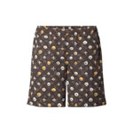 Louis Vuitton Monogram Printed Swim Shorts 1AJRL9