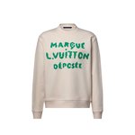 Louis Vuitton Embroidered Signature Sweatshirt 1AK6I1