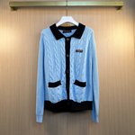 Louis Vuitton Cable-Knit Shirt Cardigan 1AK6YY
