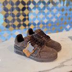 Louis Vuitton Trainer Distressed Sneaker 1AKBOS
