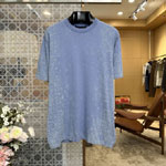 Louis Vuitton Monogram Printed Short-Sleeved Crewneck 1AKOAV