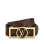 Louis Vuitton Dauphine 25mm Reversible Belt Monogram M0196U - thumb-3