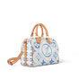 Louis Vuitton Speedy Bandouliere 25 Bag in Monogram Canvas Blue M11264 - thumb-2