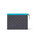 Louis Vuitton Pochette Voyage MM Monogram Eclipse Canvas M11466