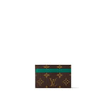 Louis Vuitton Double Card Holder Monogram Macassar Canvas M12839