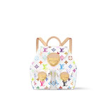 Louis Vuitton Takashi Murakami Venice Backpack in White M13081