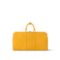 LV Keepall Bandouliere 50 Bag in Monogram Taurillon Yellow M23748 - thumb-3