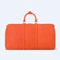 LV Keepall Bandouliere 50 Bag in Monogram Taurillon Orange M23749 - thumb-3