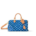 Louis Vuitton Speedy P9 Bandouliere 40 in Blue M24418