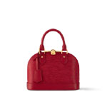 Louis Vuitton Alma BB Epi Red Bag M25226