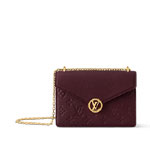Louis Vuitton Wallet On Chain Rosy Monogram Empreinte Leather M25814
