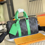 Louis Vuitton Keepall Bandouliere 25 Monogram Eclipse Canvas M25885