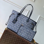 Louis Vuitton Neverfull MM Blue M2A096