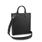Louis Vuitton Vertical Tote Taiga Leather in Black M30811