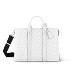 Louis Vuitton Weekend NM Tote Bag in Taigarama White M30919