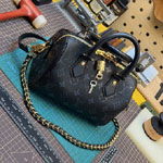Louis Vuitton Speedy Bandouliere 20 Boldly Black M3A079