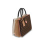 Louis Vuitton Designer Bag in Leather and Monogram Canvas M44255 - thumb-2