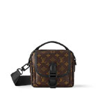 Louis Vuitton Quest Messenger Bag Monogram Macassar Canvas M46973