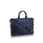 Louis Vuitton porte documents jour epi leather mens bag M51177