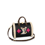 Louis Vuitton Speedy Bandouliere 30 Other Leathers in Black M56966