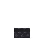 Louis Vuitton Double Card Holder Monogram Eclipse M62170