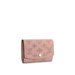 Louis Vuitton Iris Compact Wallet Mahina in Rose M62541