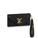 Louis Vuitton New Wave Long Wallet LV New Wave Leather M63298
