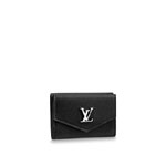 Louis Vuitton Lockmini Wallet Lockme Leather in Beige M63921