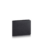 Louis Vuitton Designer Slender Wallet in Taiga Leather M64005