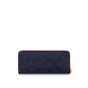 Louis Vuitton Clemence Wallet Monogram Empreinte Leather in Blue M68325 - thumb-4